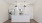 kitchen with white cabinets